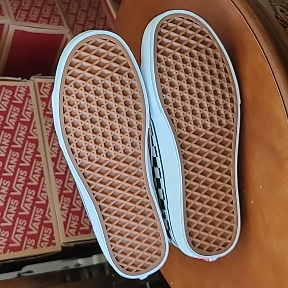 NEW Vans Filmore Hi Checkerboard Black/ Marshmallow- Multi Sizes - Picture 6 of 16